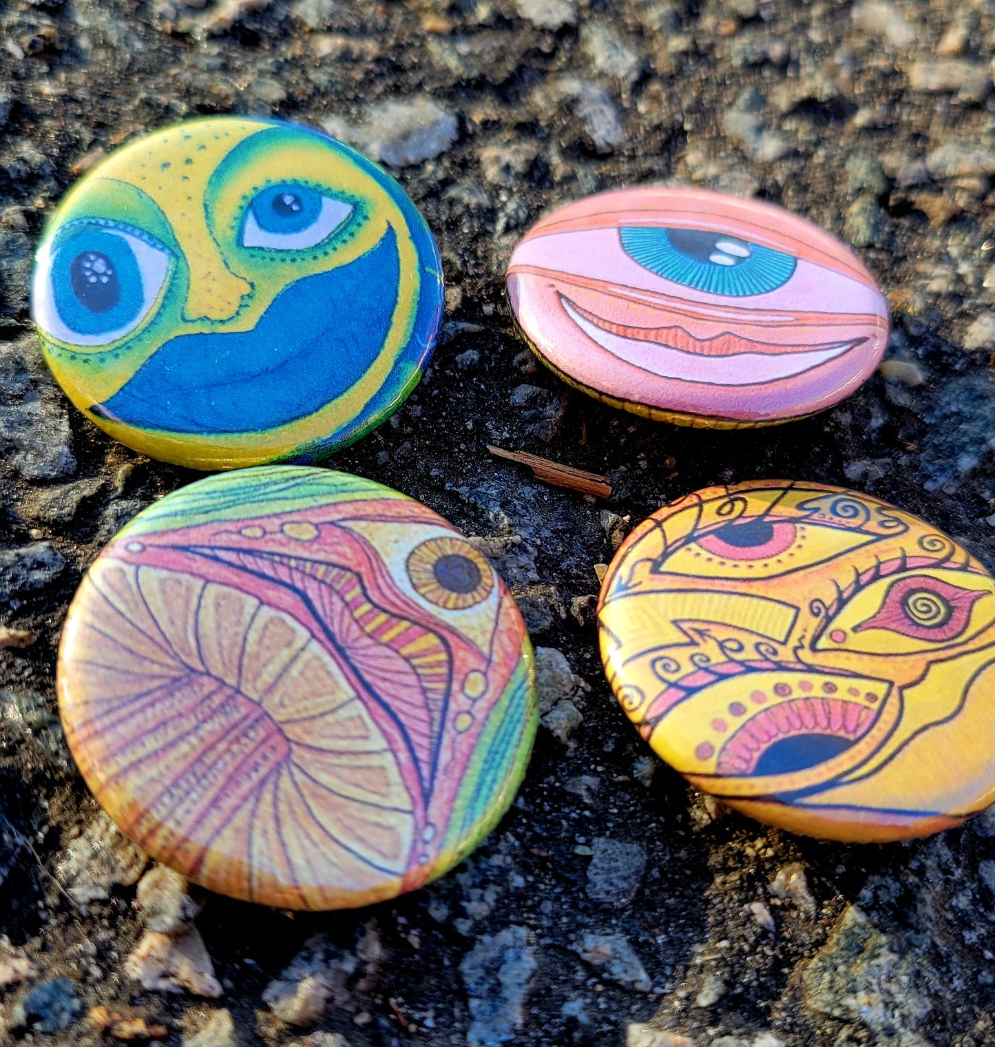 Button Pack Four