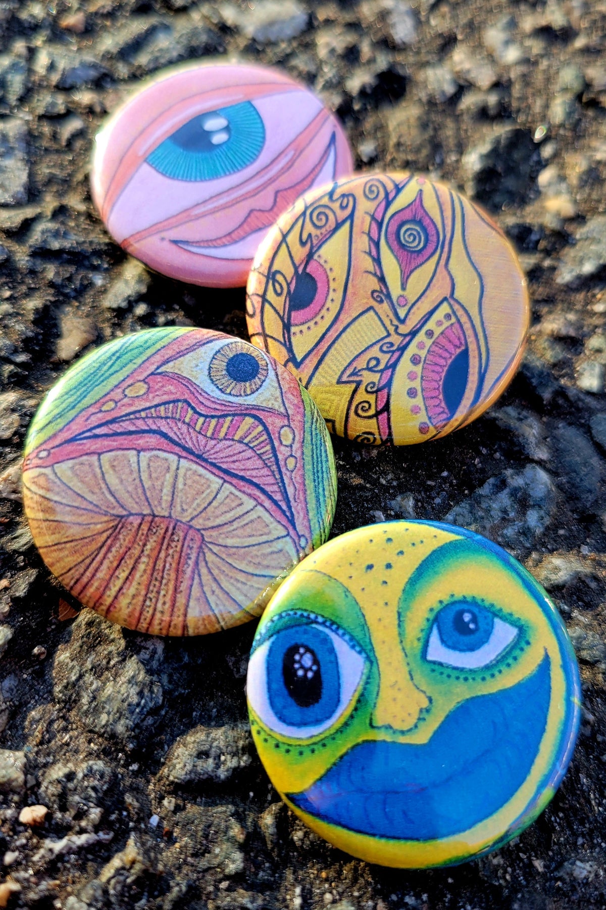 Button Pack Four