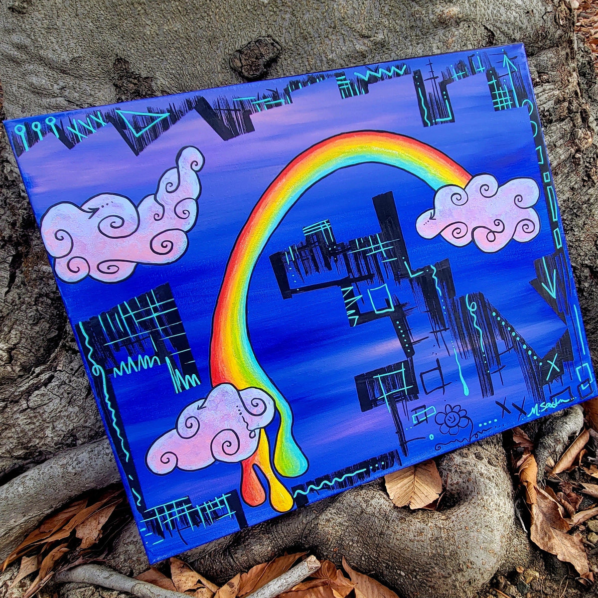 rainbow art