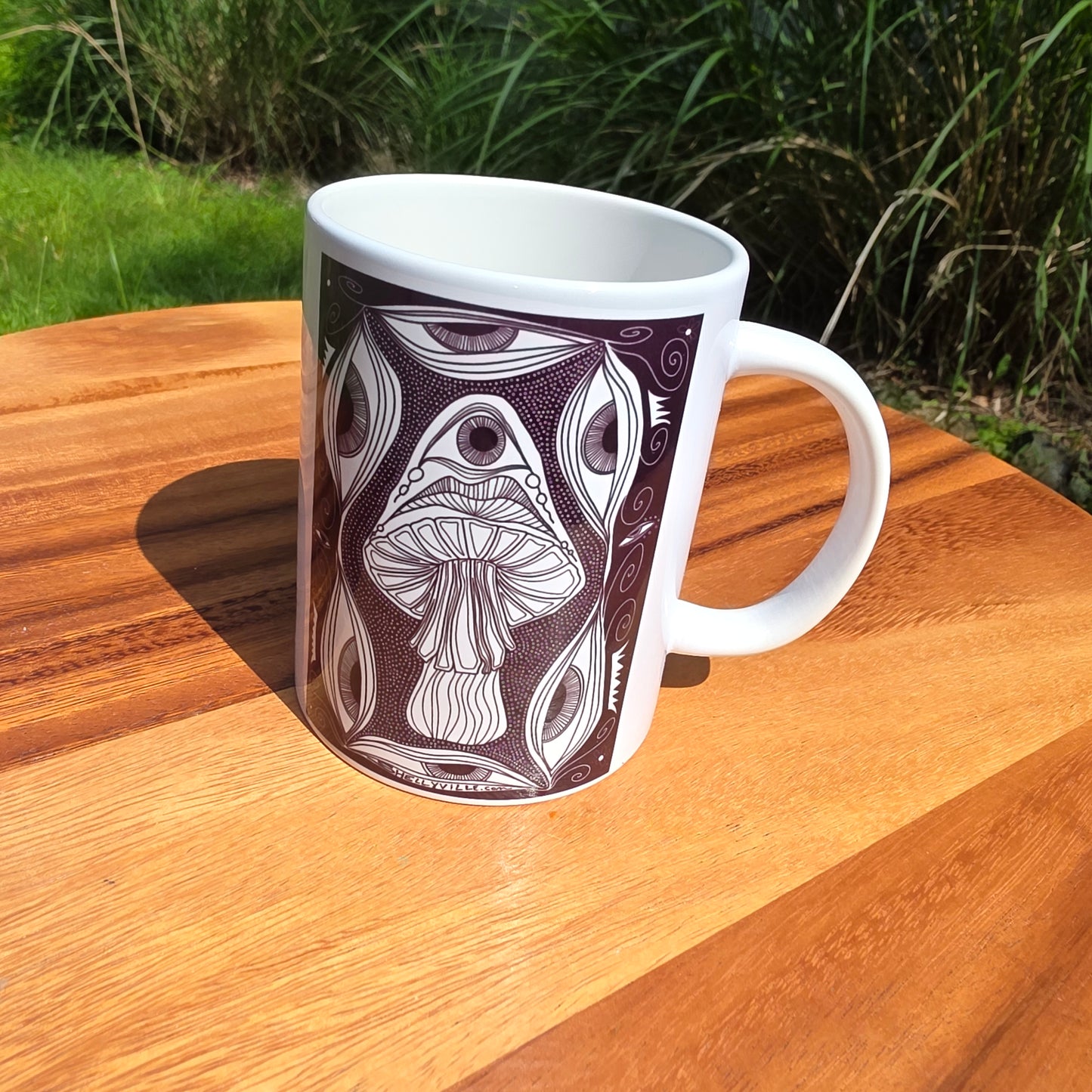 🍄 Third Eye Fungi Mug – 15oz of Psychedelic Power 🍄