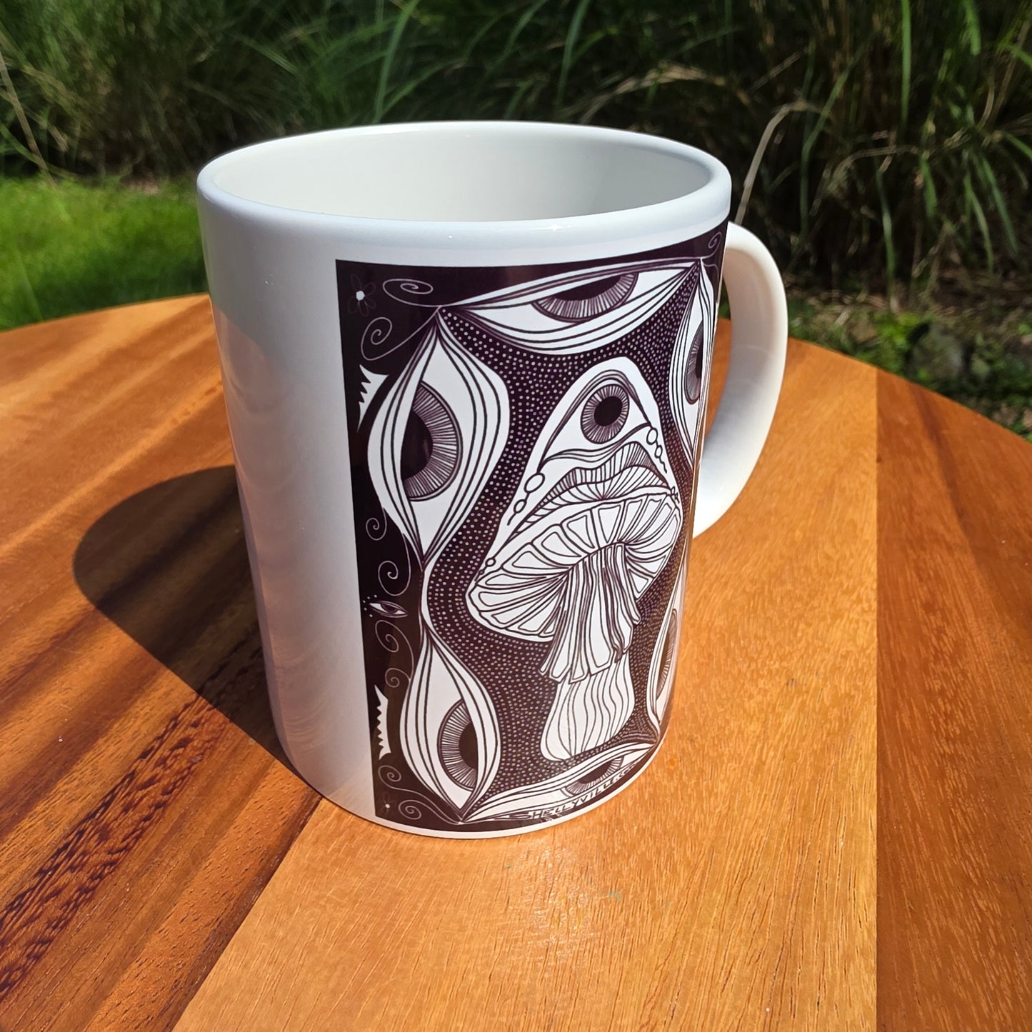 🍄 Third Eye Fungi Mug – 15oz of Psychedelic Power 🍄