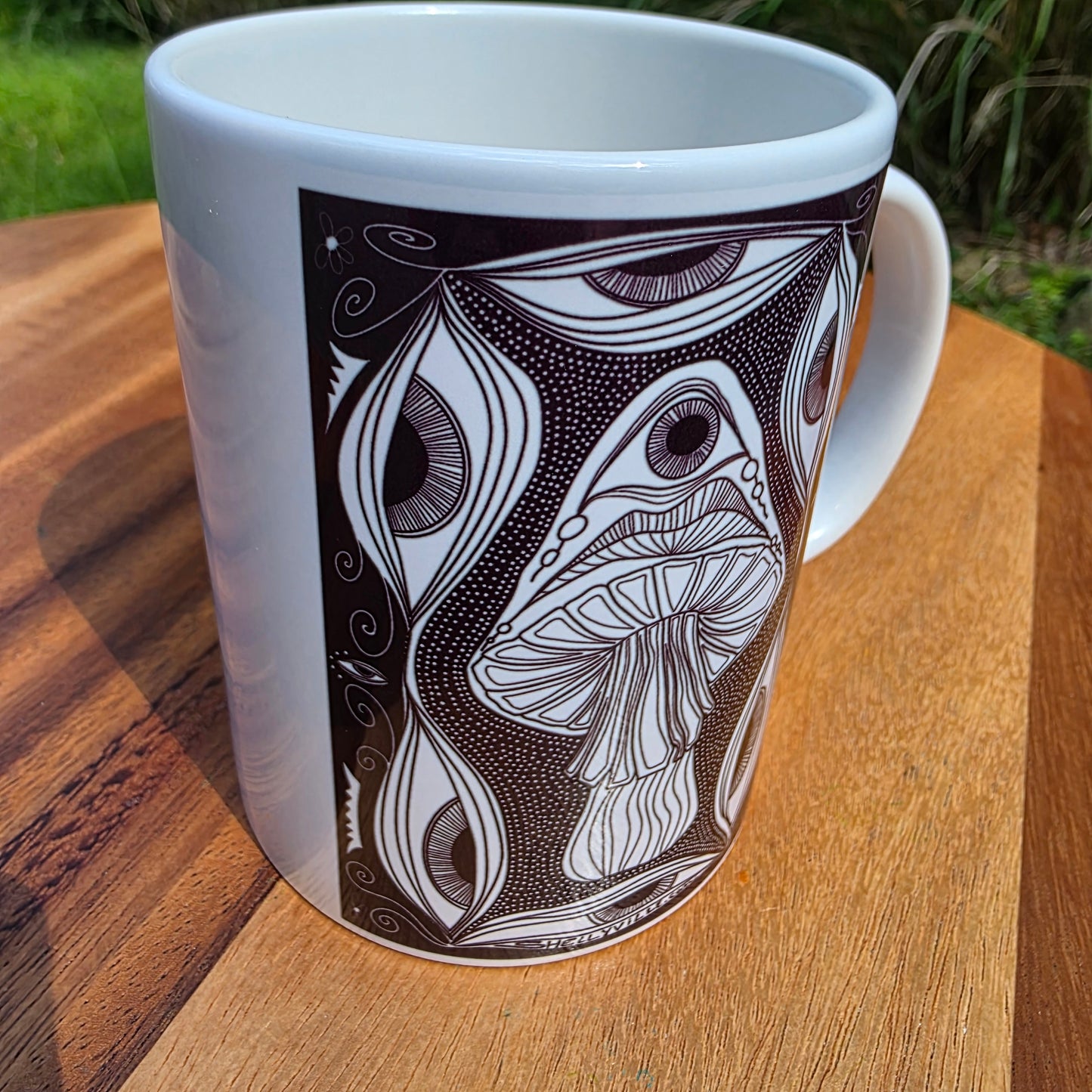 🍄 Third Eye Fungi Mug – 15oz of Psychedelic Power 🍄