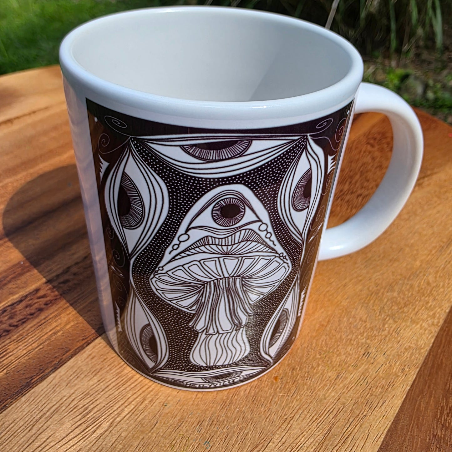 🍄 Third Eye Fungi Mug – 15oz of Psychedelic Power 🍄