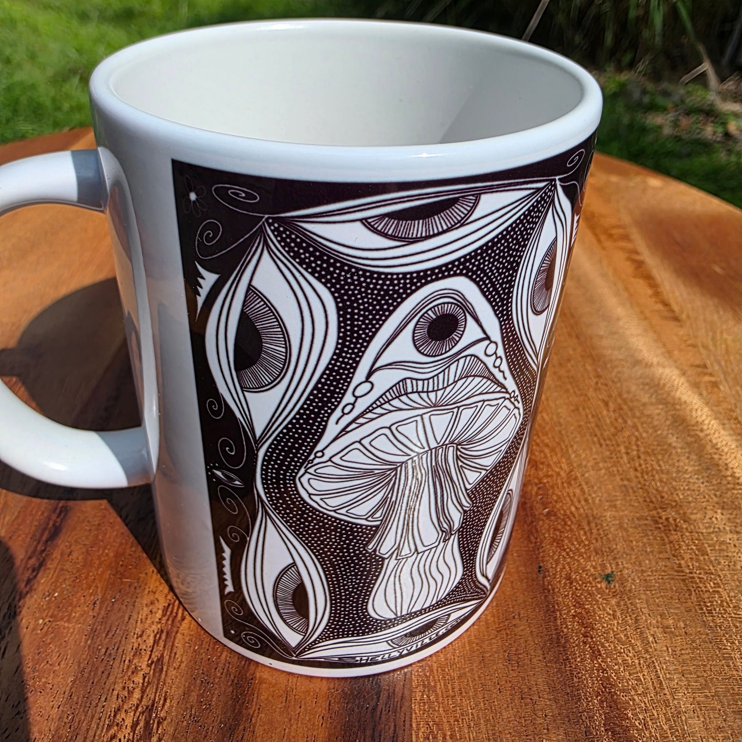🍄 Third Eye Fungi Mug – 15oz of Psychedelic Power 🍄