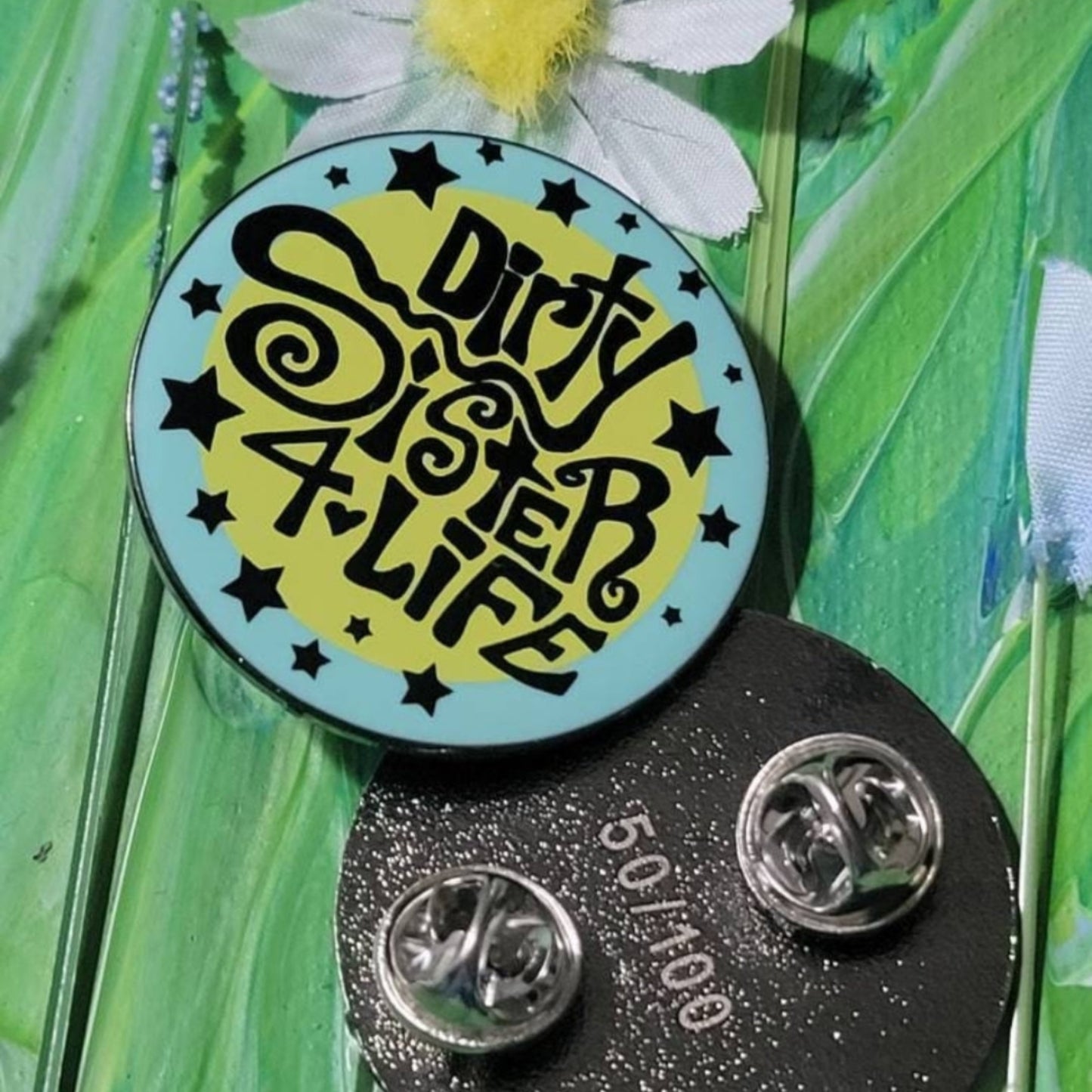 Dirty Heads Sisterhood Retro Pin Unique 