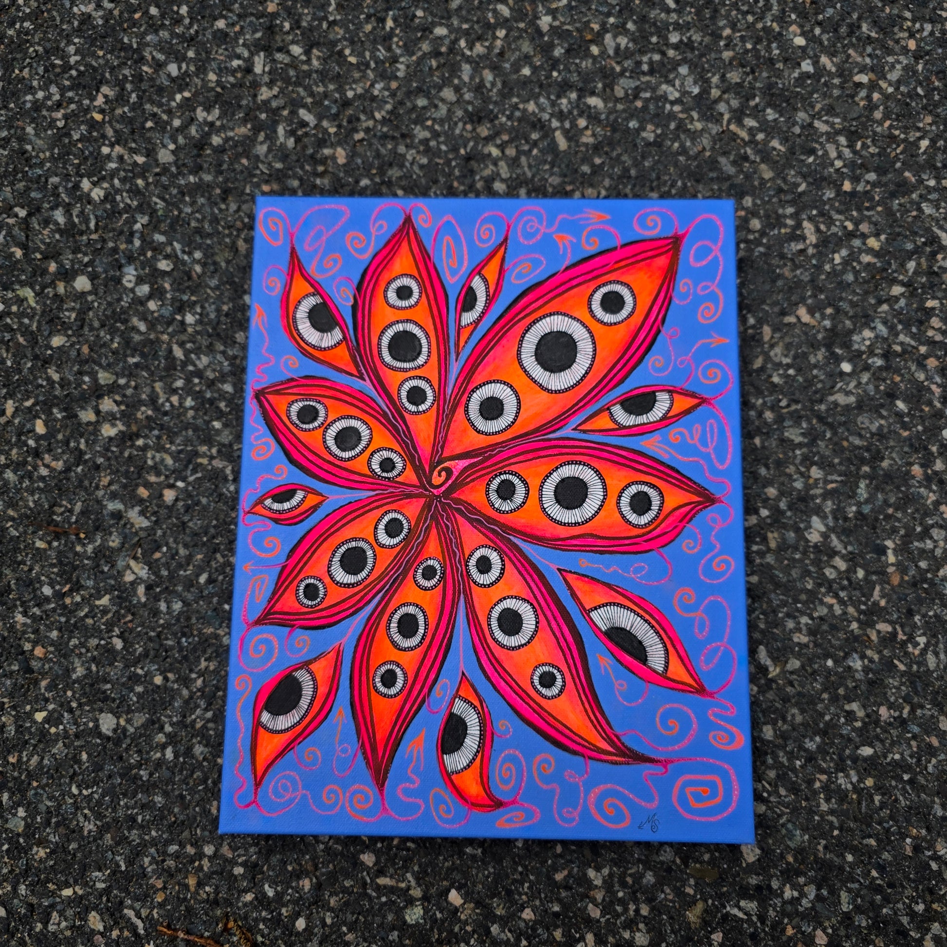 whimsical psychedelic art 