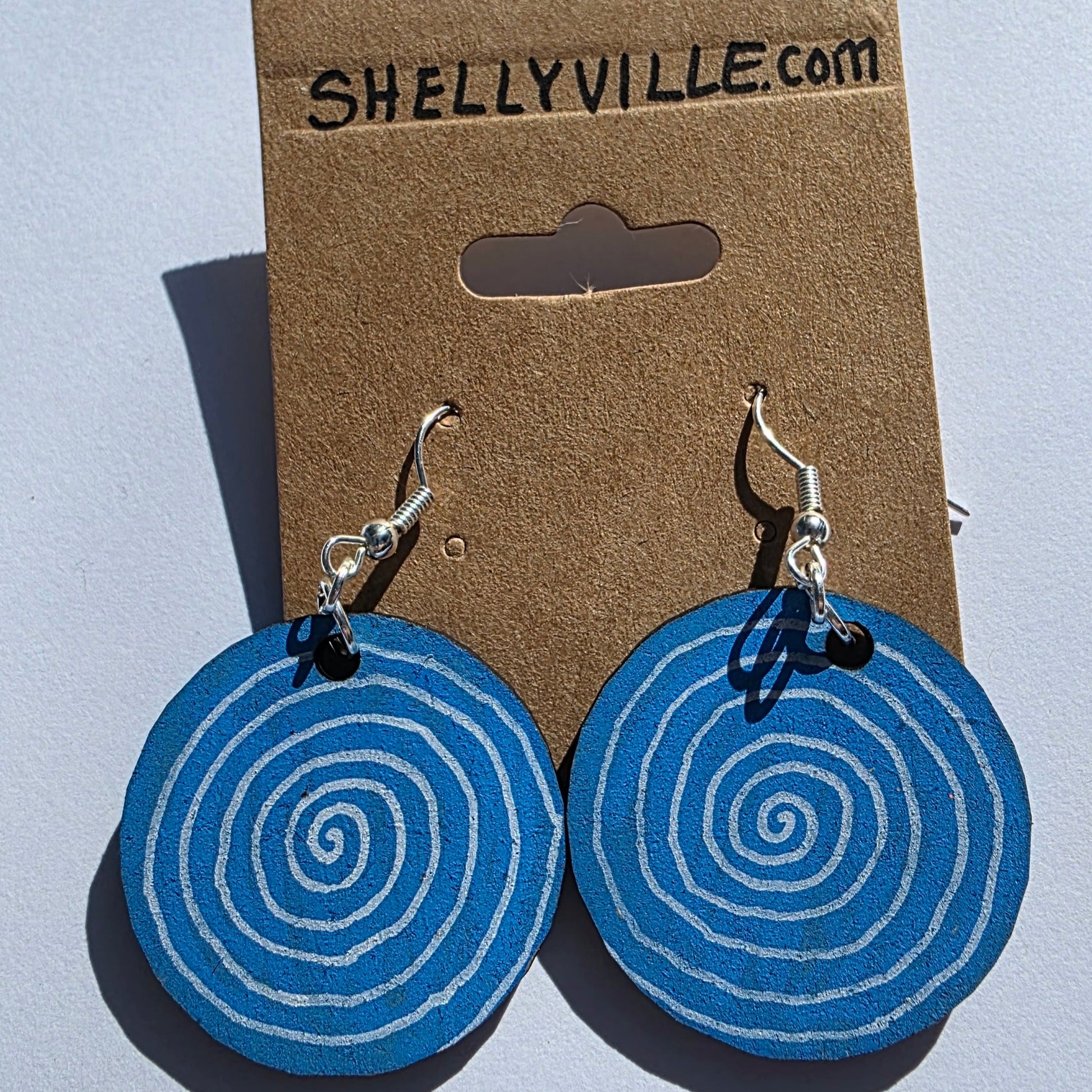 hand-painted earrings