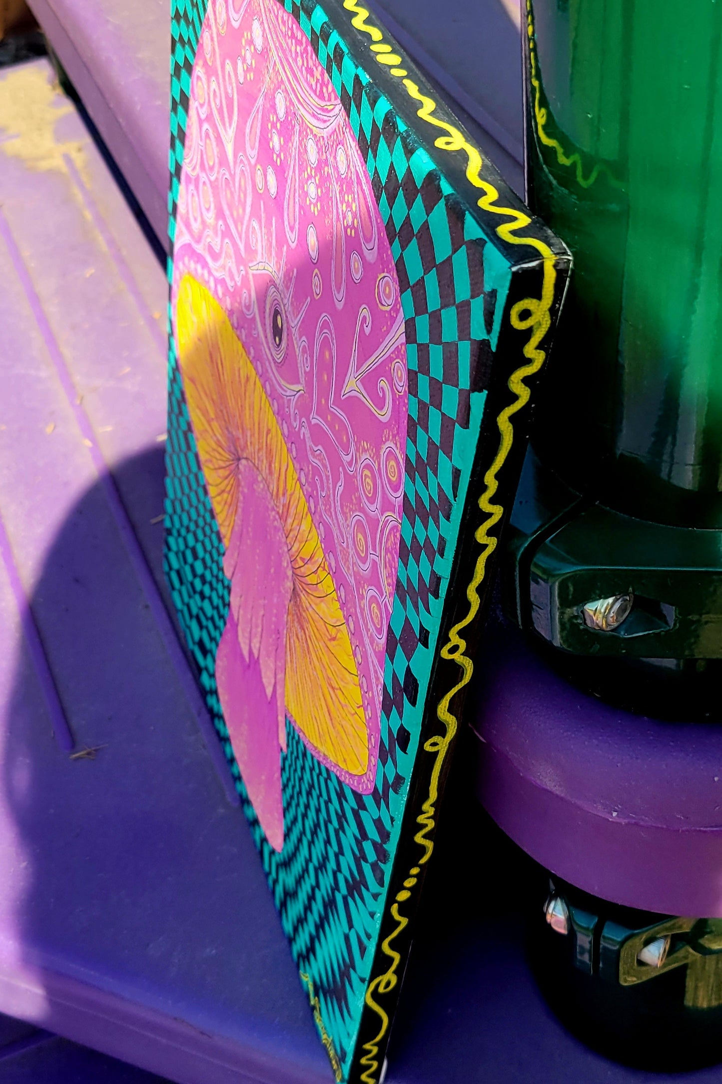 Psychedelic Mushroom Dreamscape