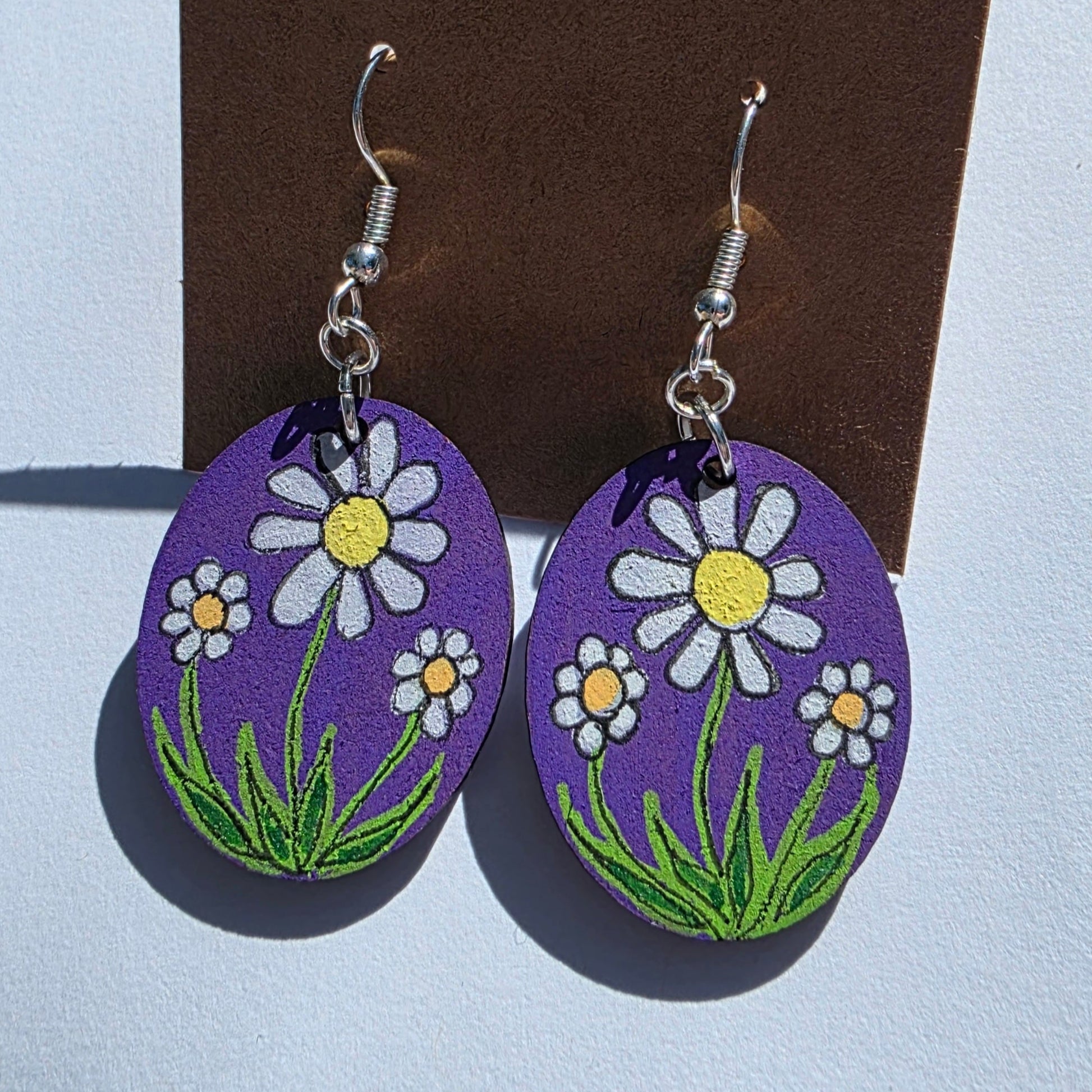 daisy earrings