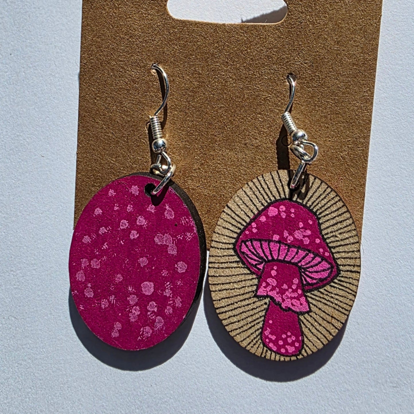 unique artistic earrings